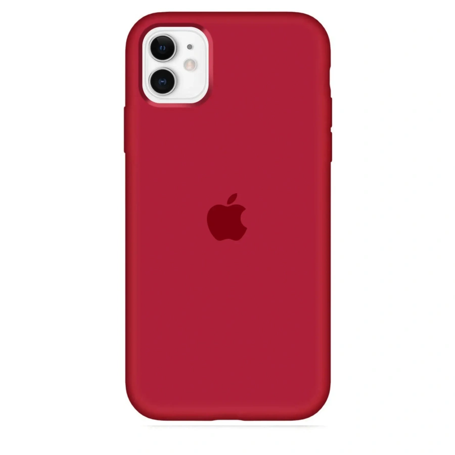 Чохол Apple iPhone 11 Silicone Case Lux Copy - Red (MWY1R)